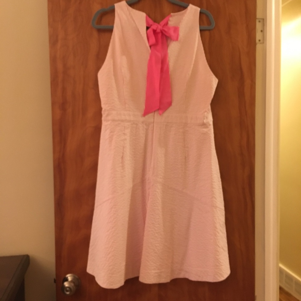 J. Crew Factory Seersucker Dress